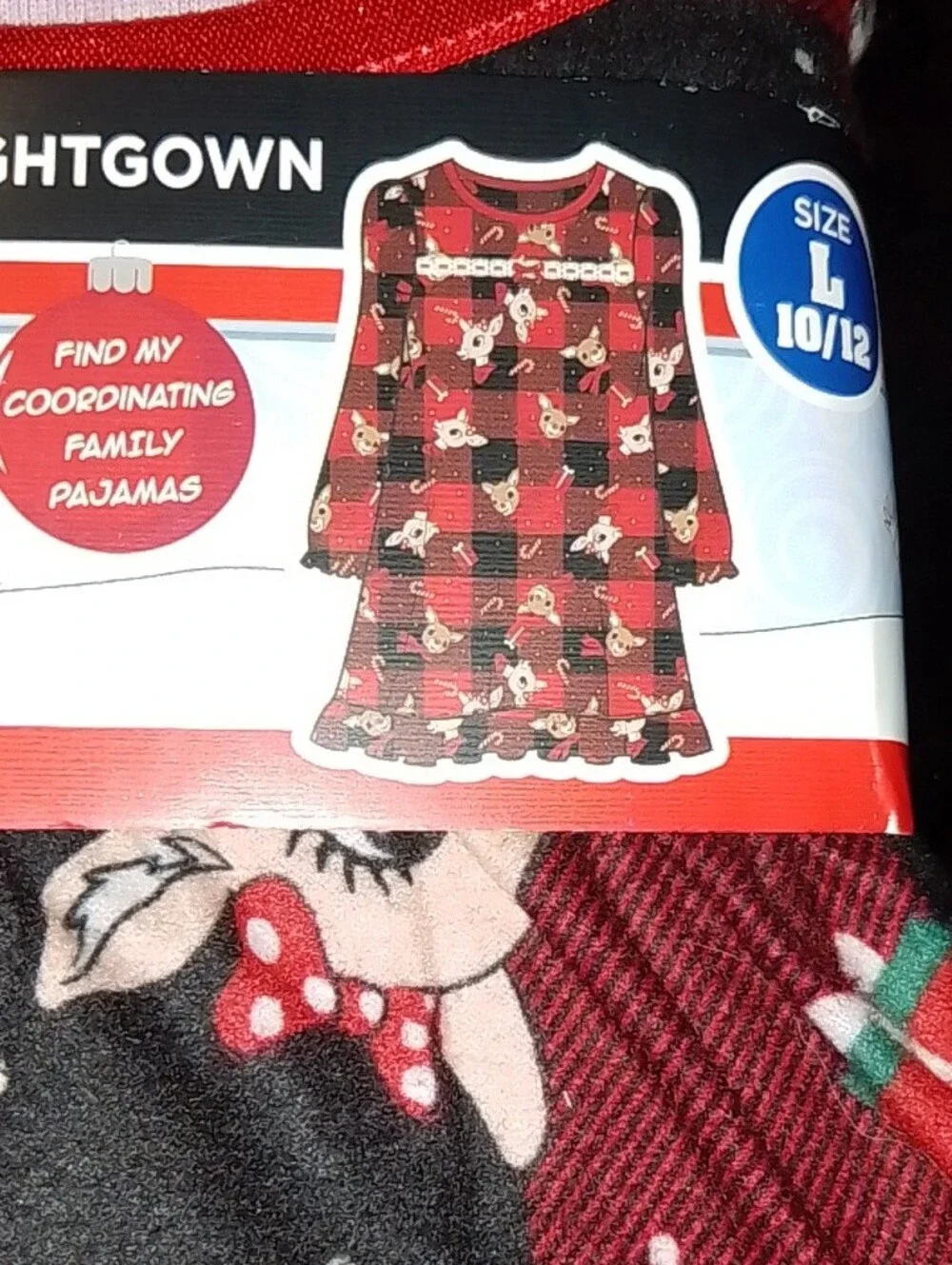 Rudolph Red Nosed Reindeer Kids Nightgown - Official Licensed